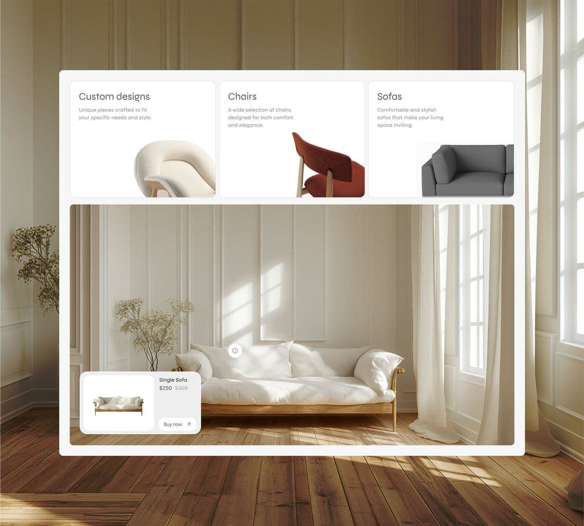 Tirupati Interior Design website